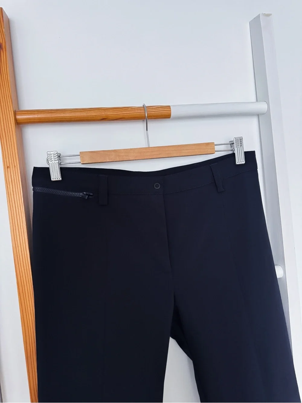 Fusalp Trousers Pants Navy Blue Zip Pocket